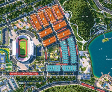 Thiết kế mặt bằng phân lô dự án Bất Động Sản