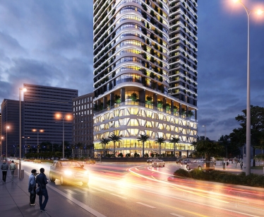 Thiết kế 3D phối cảnh trung tâm thương mại